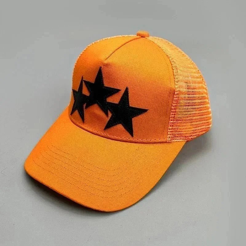 Design Three Star Embroidered Black Mesh Back Baseball Cap product detail 11 in Litbuy spreadsheet finds
