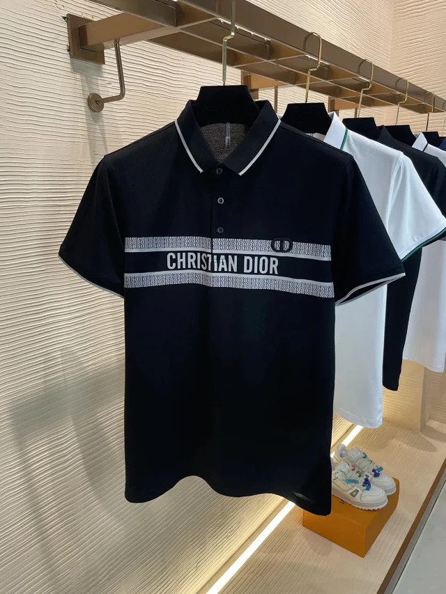 Dior Shirts Short-Sleeve Polo Shirt product detail image 6