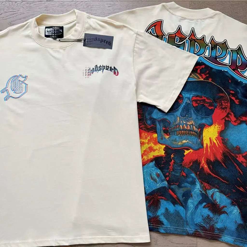 Godspeed T-Shirts Skull Graphic Print image 4