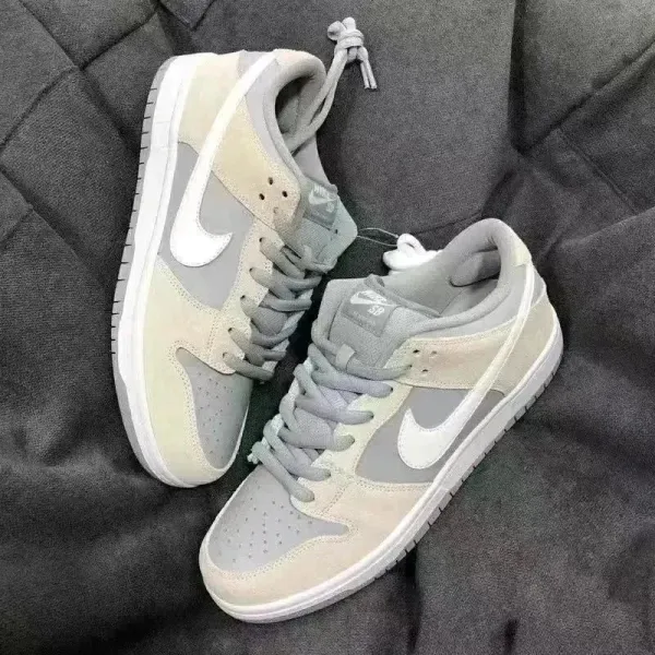 Nike SB Dunk Low Grey Fog Sneakers - 1