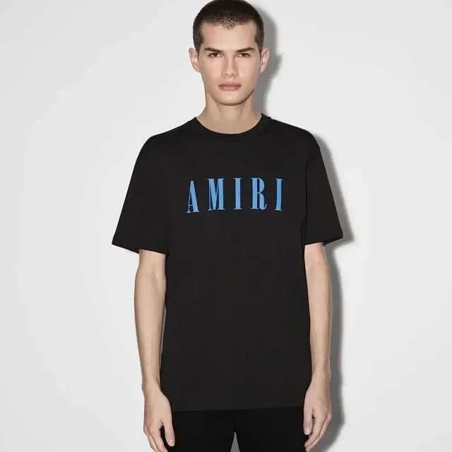 AMIRI T-Shirts Logo-print crewneck short-sleeve T-shirt product detail image 5