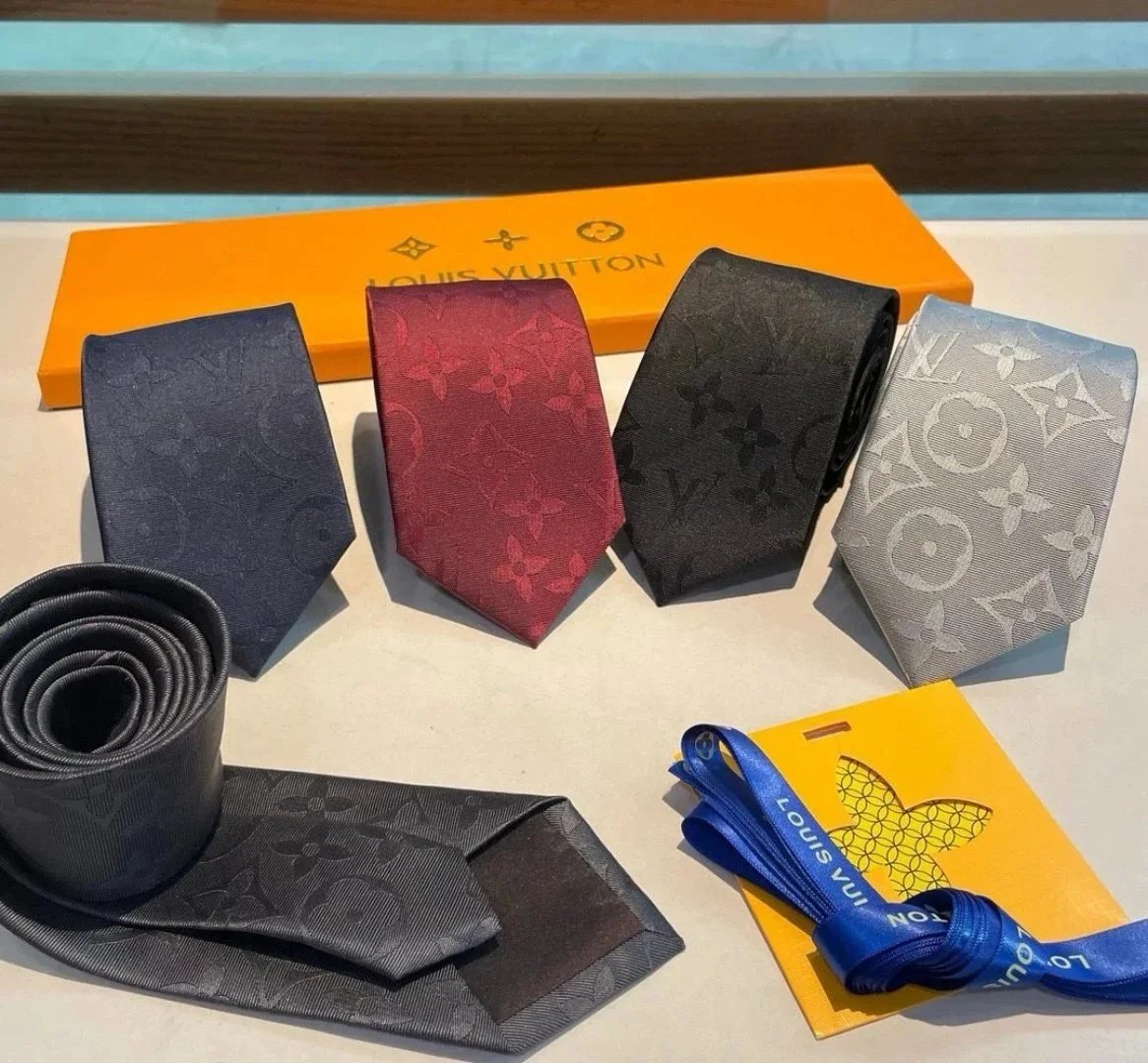 Louis Vuitton Monogram Silk Ties Set