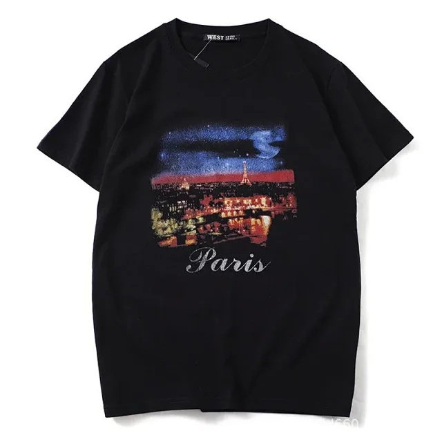 West Paris T-Shirts Cityscape Graphic product detail image 6