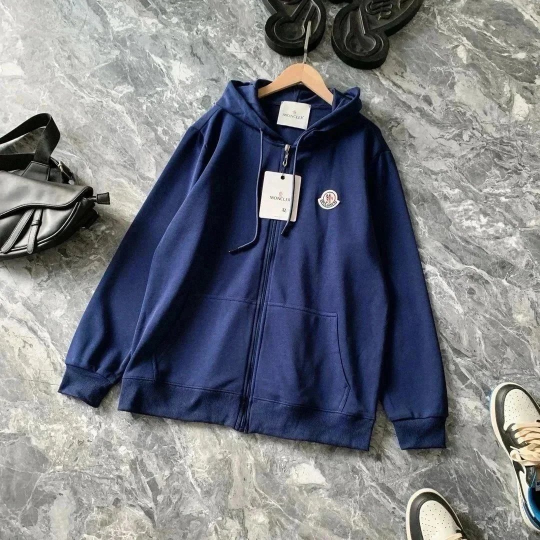 Moncler Jackets Hooded zip-up lightweight jacket — 18