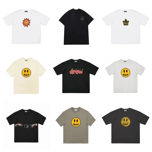 Drew House T-Shirts Smiley Face Graphic product detail image 1