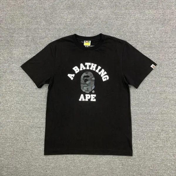 BAPE Sakura Ape Head Black T-Shirt - 5