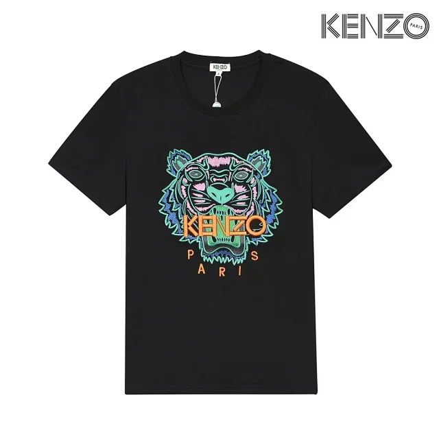 Kenzo T-Shirts Tiger graphic short-sleeve T-shirt product detail image 2