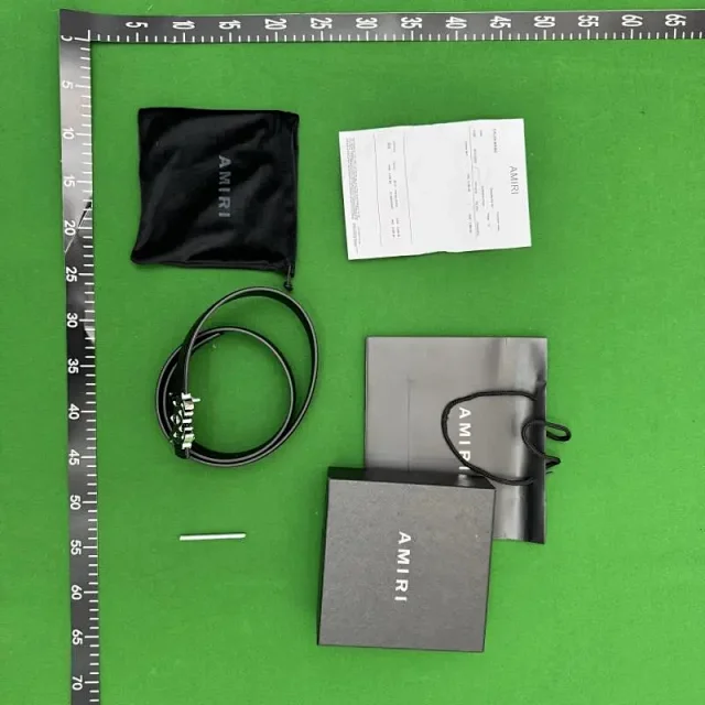 AMIRI Belts Logo Buckle Belt product detail image 4