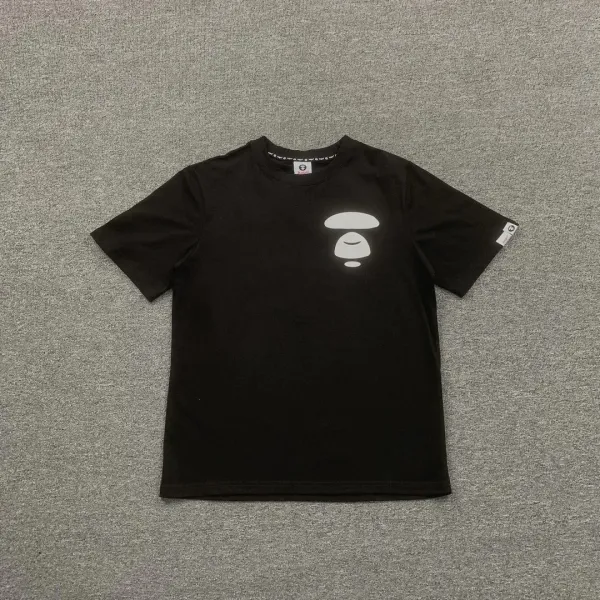 A Bathing Ape Classic Ape Head Black T-Shirt - 1