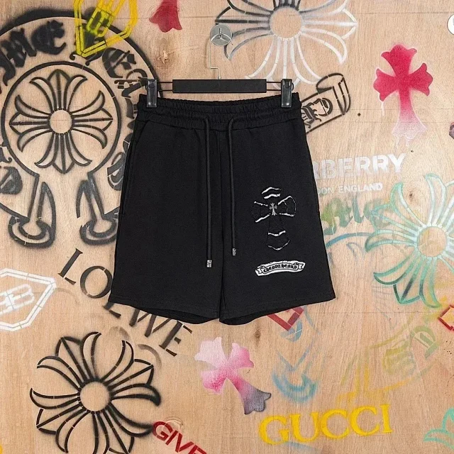 Chrome Hearts Shorts Cross Patch Drawstring Sweat product detail image 1
