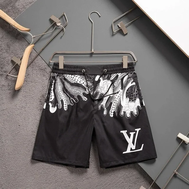 Louis Vuitton Shorts Monogram-Print Drawstring product detail image 7