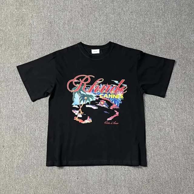 Rhude T-Shirts Paradiso Hills Graphic product detail image 7