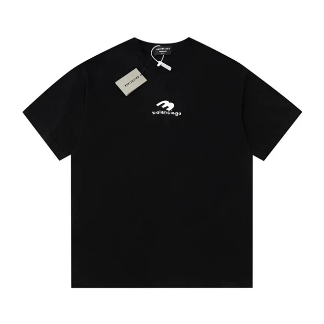 Balenciaga T-Shirts Oversized graphic T-shirt product detail image 3