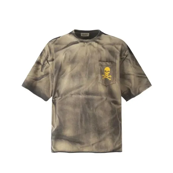 Gallery Dept Skull Pocket Tie-Dye T-Shirt - 1