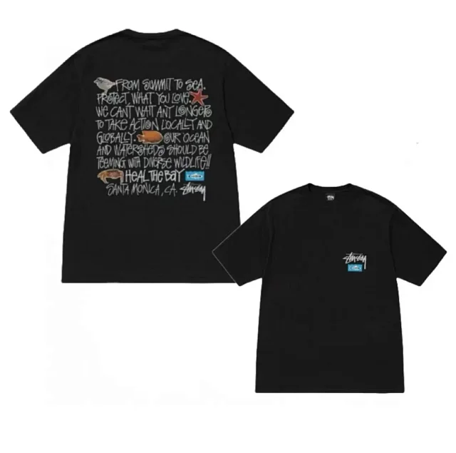 Stüssy T-Shirts Short-Sleeve Graphic Logo T-Shirt product detail image 2