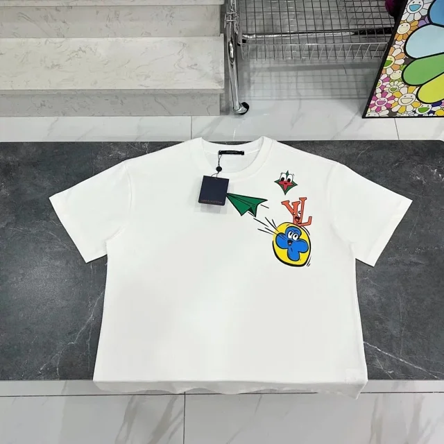 Louis Vuitton T-Shirts Short-sleeve graphic print product detail image 8