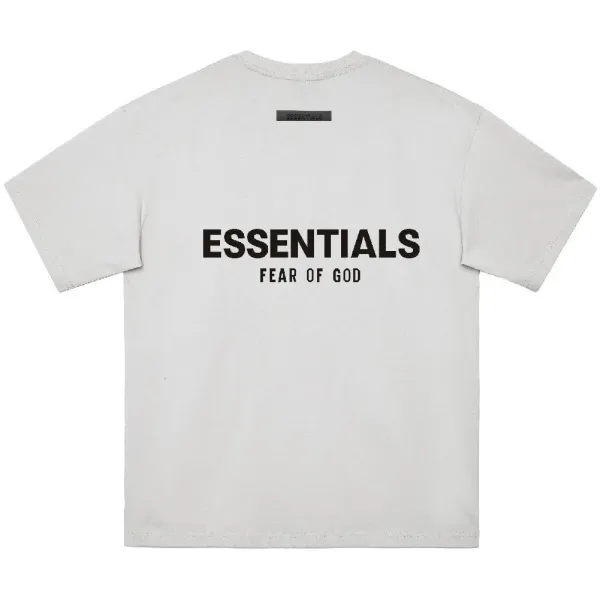 Fear of God Essentials Logo Print T-Shirt Gray - 1