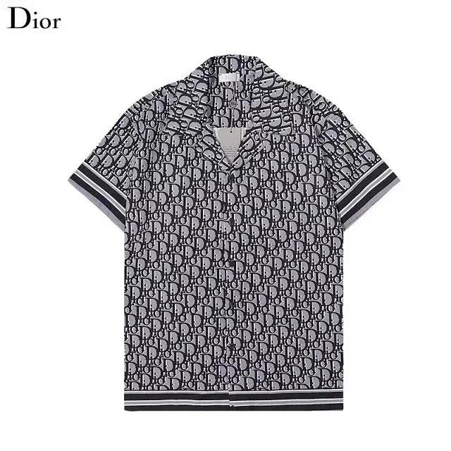 Dior Matching Sets Short-Sleeve T-Shirt and Drawstring Shorts Set — 5