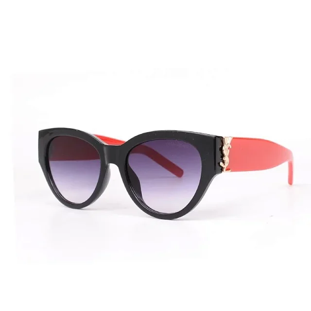 Saint Laurent Eyewear Cat-Eye Sunglasses with YSL Logo Temples product detail image 2
