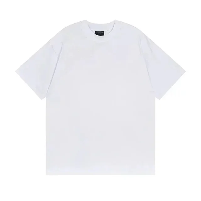 Balenciaga T-Shirts Oversized short-sleeve T-shirt with distressed logo print product detail image 4