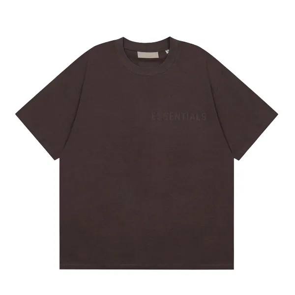 Fear of God Essentials Logo T-Shirt Brown - 1