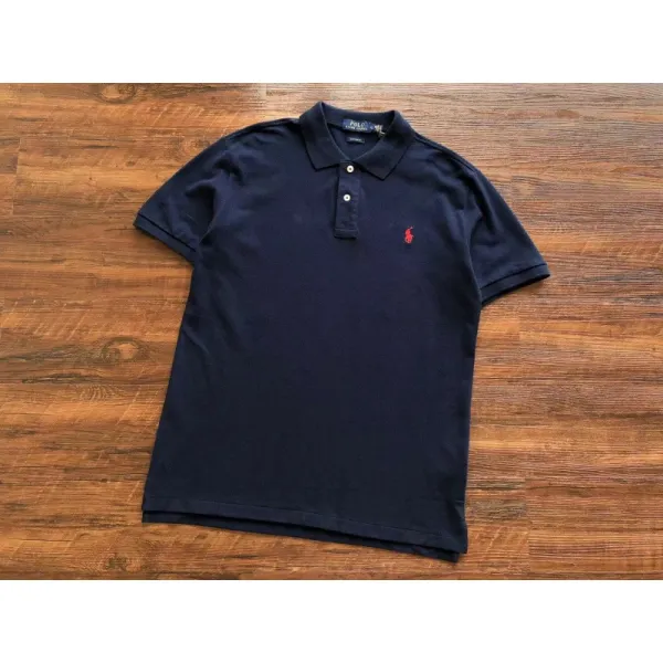 Ralph Lauren Classic Fit Polo Navy - 1