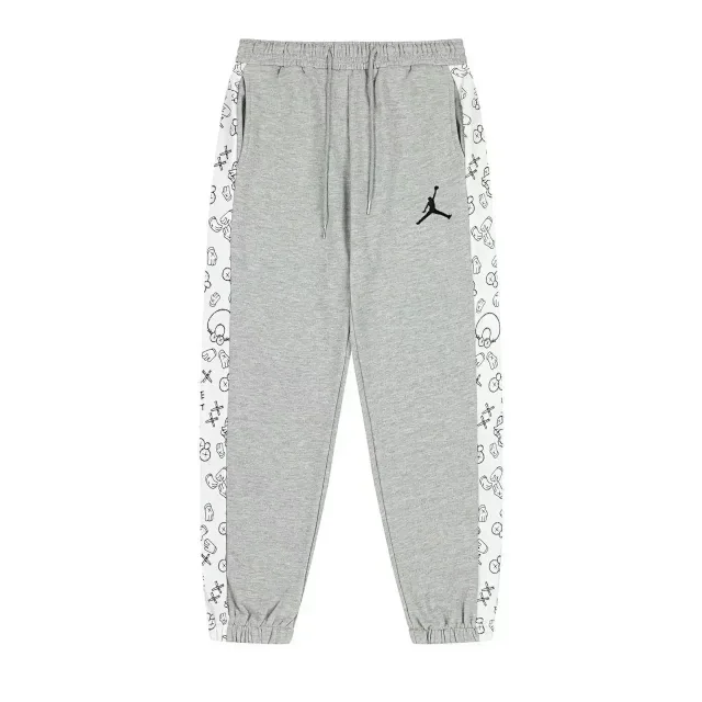 Jordan Trousers Jogger Sweatpants with Drawstring Waist and Graphic Prints product detail image 5