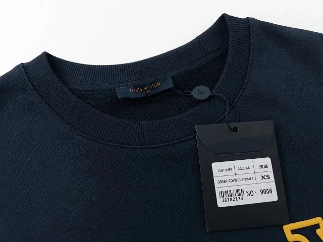 Louis Vuitton Hoodies & Sweatshirts Logo Print Crewneck Sweatshirt product detail image 5