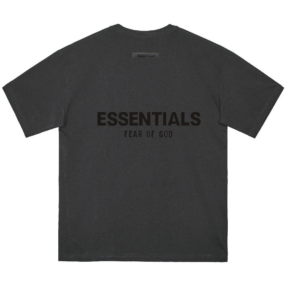 Fear of God Essentials Oversized Heather Gray T-Shirt - 8
