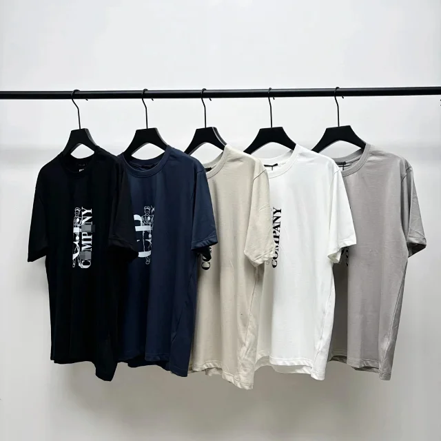 C.P. Company T-Shirts Crew-Neck Logo T-Shirt product detail image 4