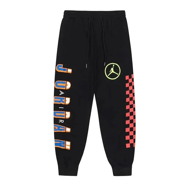 Jordan Trousers Jogger Sweatpants with Drawstring Waist and Graphic Prints product detail image 14