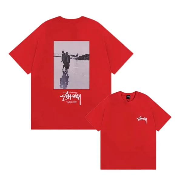 Stüssy T-Shirts Short-Sleeve Graphic Print T-Shirt product detail image 6