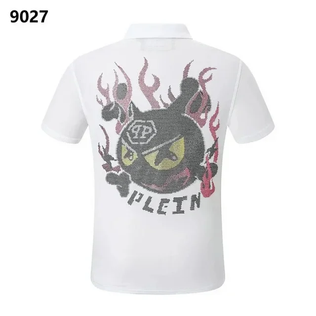 Philipp Plein Short-Sleeve Graphic Tops product detail image 6