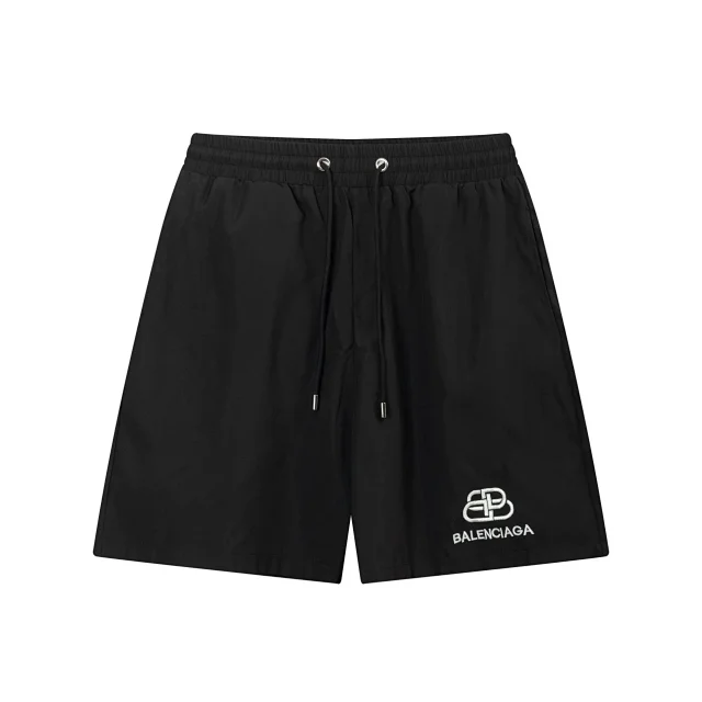 Balenciaga Shorts Logo-print drawstring product detail image 10