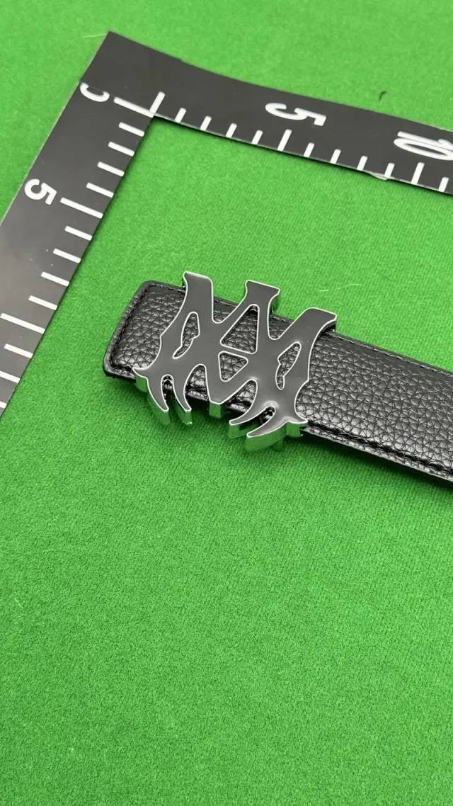 AMIRI Belts Logo Buckle Belt product detail image 9