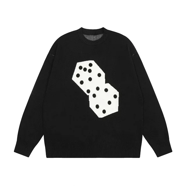 Stüssy Knitwear Graphic Logo Knit Crewneck Sweater product detail image 12