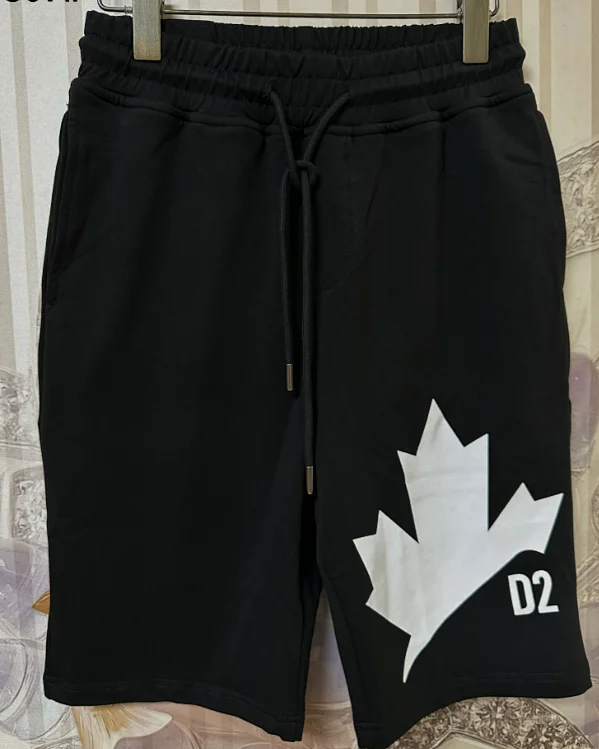 DSQUARED2 Shorts Elastic Drawstring Logo-Print product detail image 10