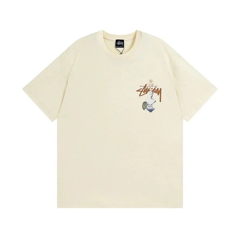 Stüssy T-Shirts Short-Sleeve Crew-Neck Graphic T-Shirt — 17