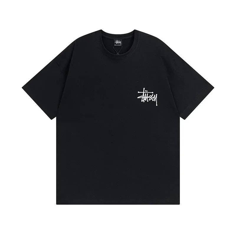 Stüssy T-Shirts Short-Sleeve Crew-Neck Graphic T-Shirt — 25