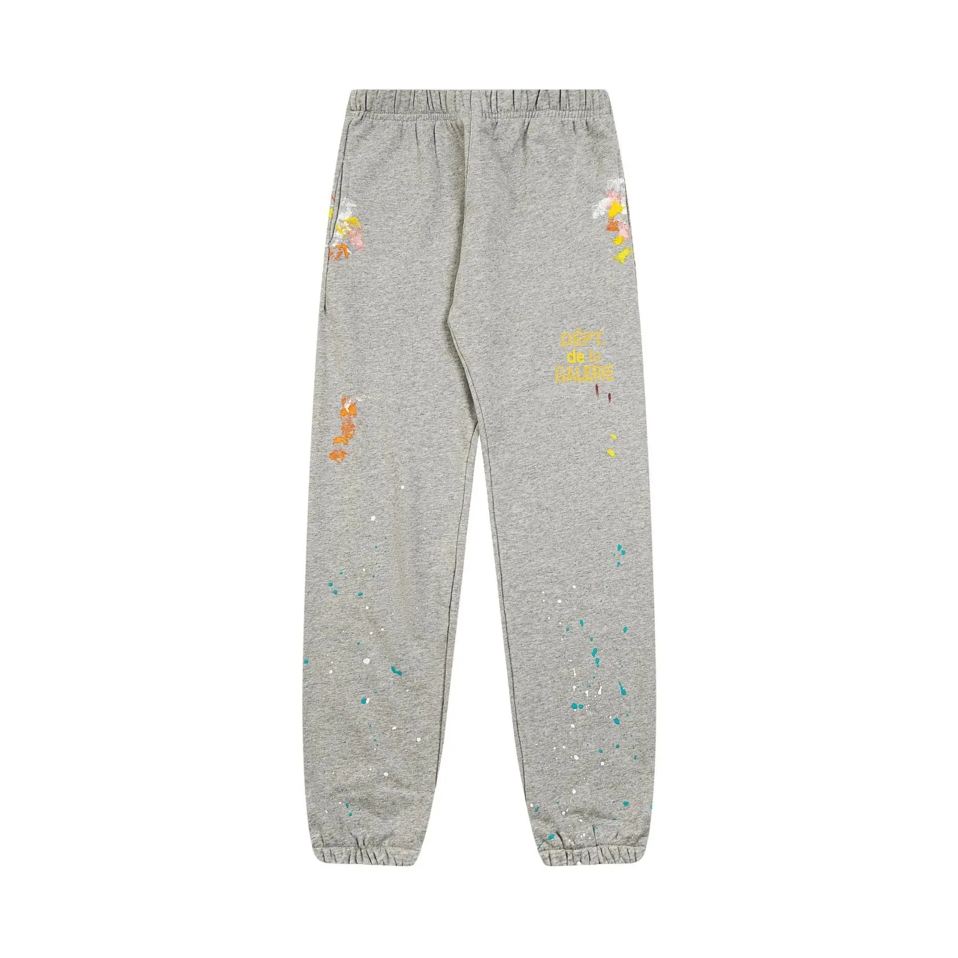 Gallery Dept. Trousers Paint-Splatter Elastic-Waist Jogger — 37