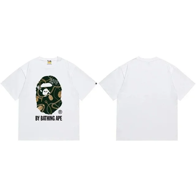 A BATHING APE T-Shirts Short-Sleeve Head and Graphic Print product detail image 7