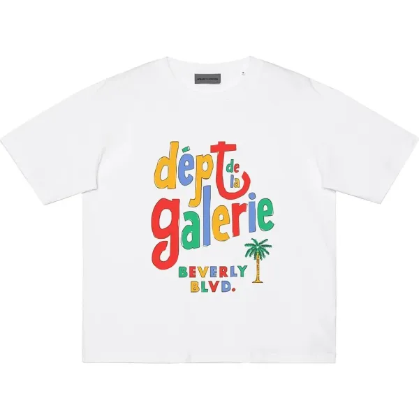 Nobady & Foskis Dept de la Galerie Beverly Blvd. Multicolor Graphic T-Shirt - 1