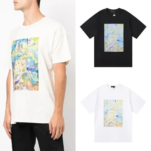 Purple Brand T-Shirts Short-Sleeve Graphic Print product detail image 10