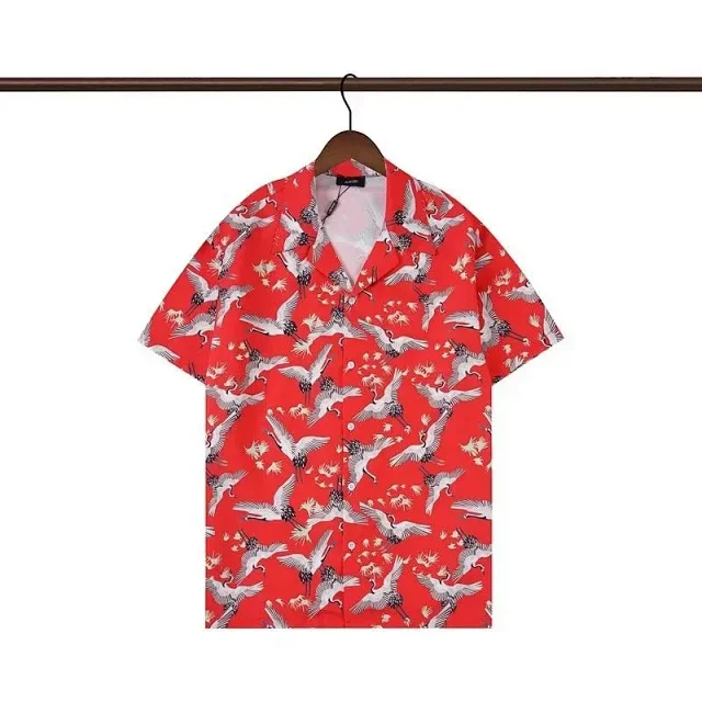 AMIRI Shirts Short-sleeve camp-collar printed product detail image 9