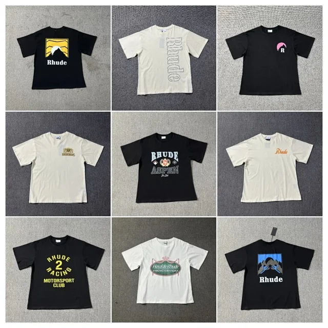Rhude T-Shirts Graphic Logo product detail image 1