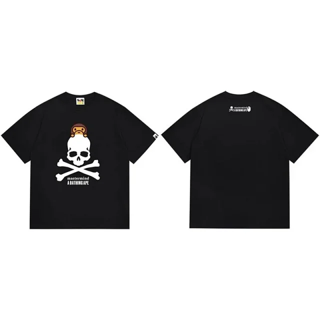 A BATHING APE T-Shirts Short-Sleeve Head and Graphic Print product detail image 8