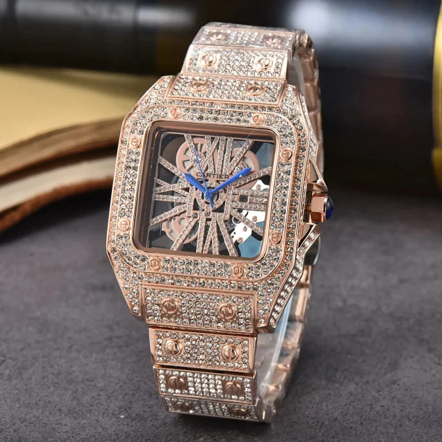 Cartier Watches Analog wristwatch with Roman numeral dial product detail image 2