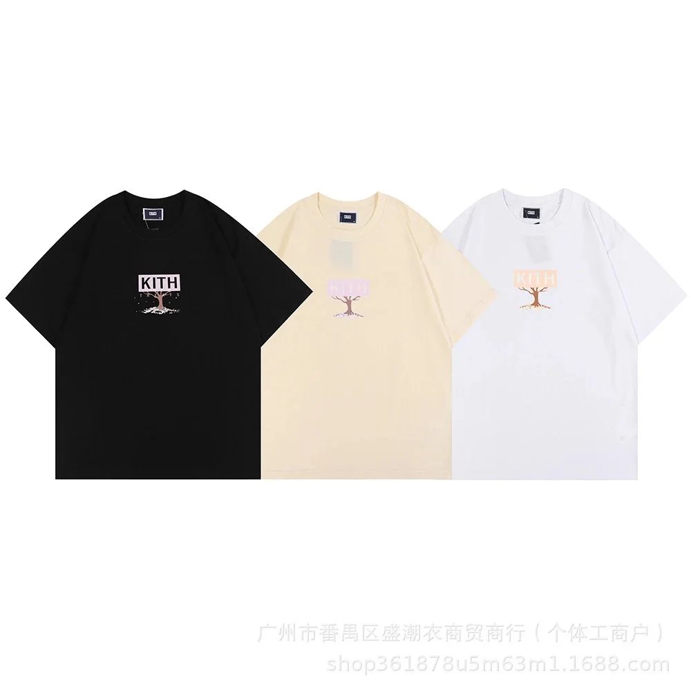Kith T-Shirts Short-Sleeve Graphic Print Crewneck image 5