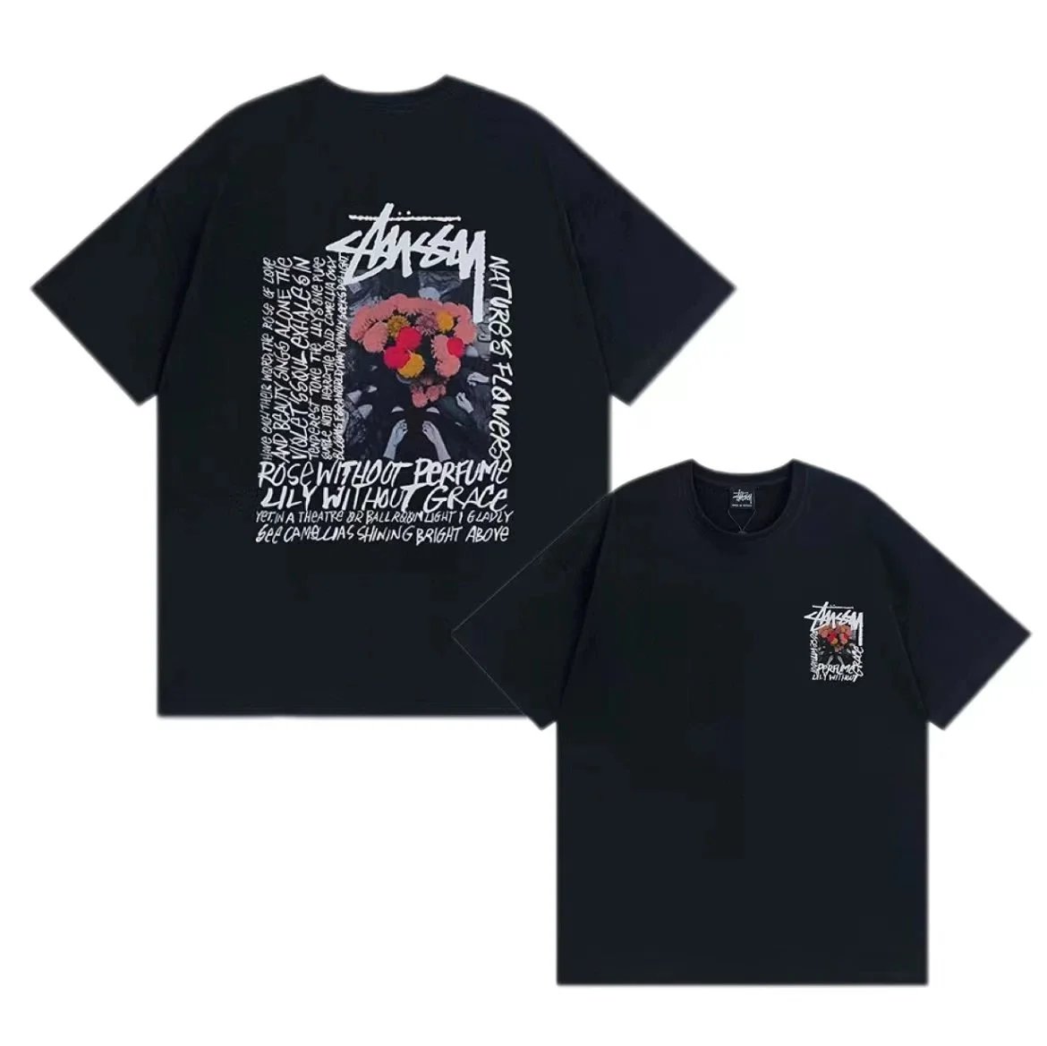 Stüssy Dogs Print White T-Shirt - 7