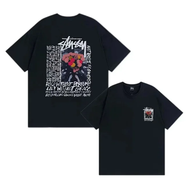 Stüssy T-Shirts Short-Sleeve Graphic Logo product detail image 8